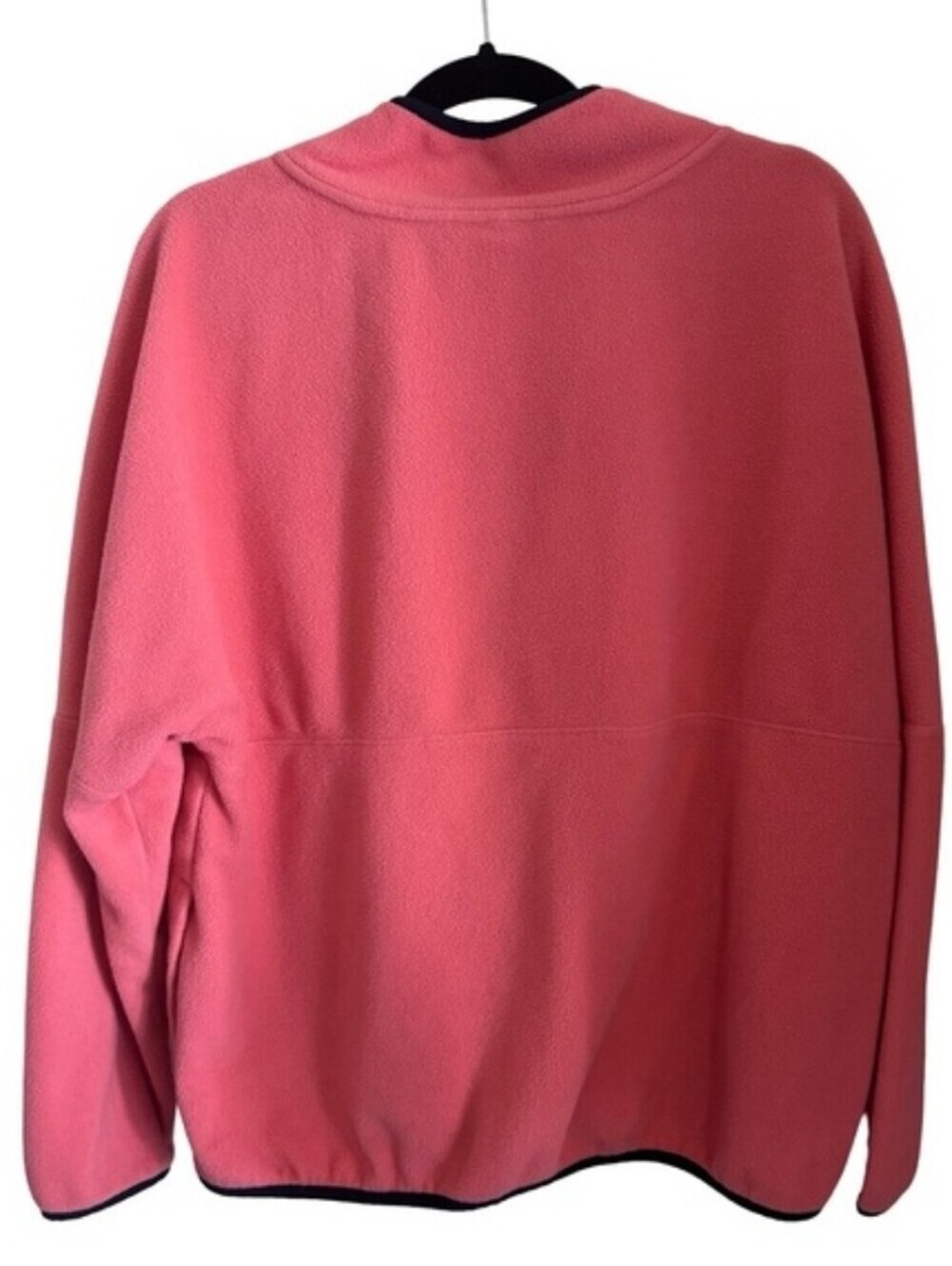Nautica Fleece Zipper Jacket Orange Color XL Fall Winter Spring - Picture 3 of 6